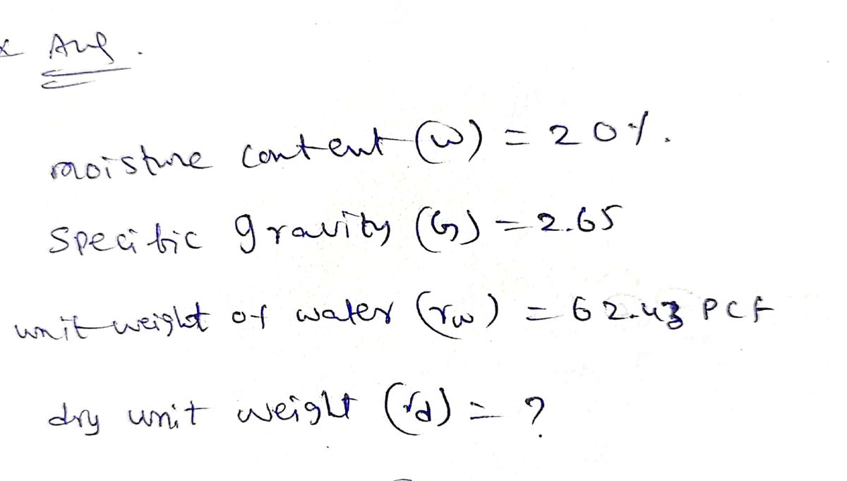 Civil Engineering homework question answer, step 1, image 1